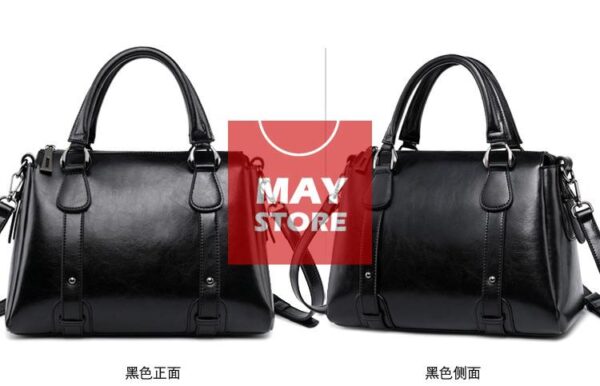 The beautiful tote bag which's always sold out- 2022 new trendy cowhide genuine leather shoulder bag/ crossbody bag - Image 4