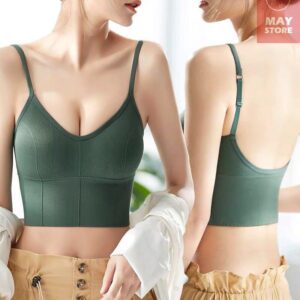 The Wirefree, soft cup, elastic, comfortable, sexy and curvy cotton sports bras with U shaped back,  push up functions. It is the stylish and healthy bra with out steel rings.